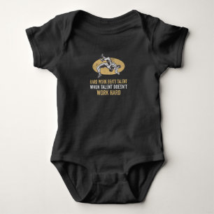 Wruing Wrestler Hard Work Defeat Talent Romper