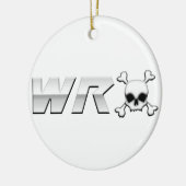 WRX met scull Keramisch Ornament (Links)