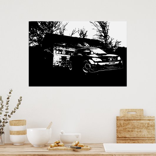 WRX STI POSTER (Keuken)