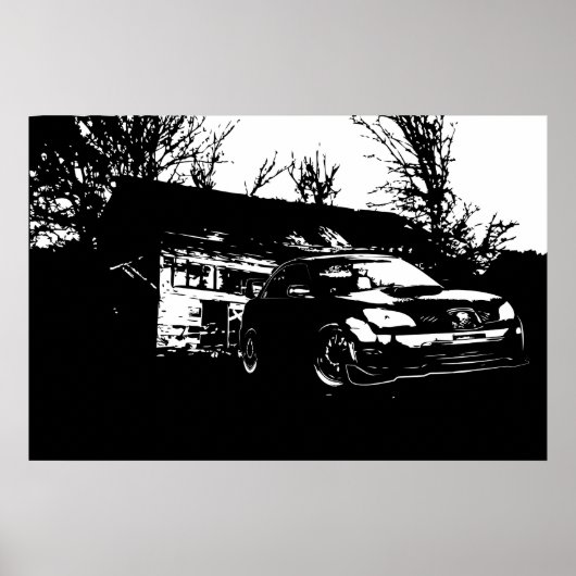 WRX STI POSTER (Voorkant)