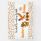 Wschoppen Wandering Witch Halloween Jack Birthday  Spandoek (Verticaal)