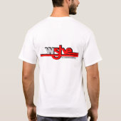 WSHE Mannen Basic T-Shirt (Achterkant)