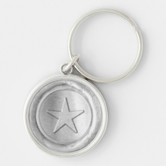 WSM - Silver Star - Sleutelhanger (Voorkant)