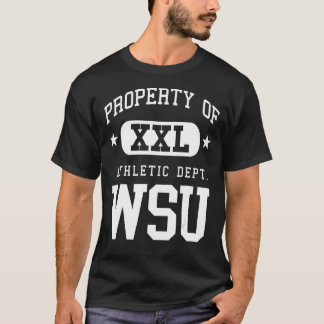 WSU XXL Athletic School Property T-shirt