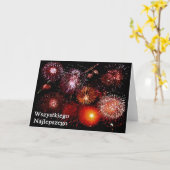 Wszystkiego najlepszego / Gelukkige Verjaardag Kaart (Gele Bloem)