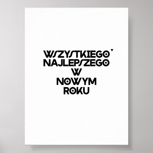 Wszystkiego najlepszego w Nowym Roku - poster (Devant)