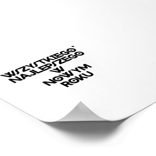 Wszystkiego najlepszego w Nowym Roku - poster (Coin)