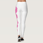 Wt. Leggings de fleurs Rhododendron de l'État de W (Dos)