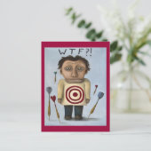 WTF! 2 BRIEFKAART (Staand voorkant)