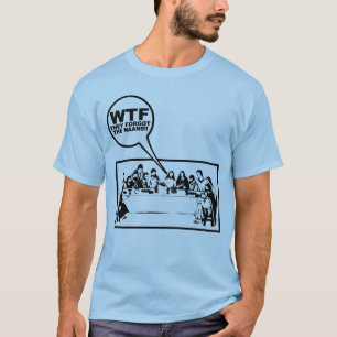 WTF atheïst T-shirt