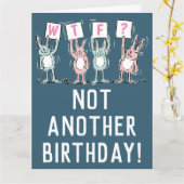 WTF ? Bonne carte d'anniversaire (Fleur jaune)