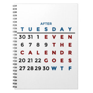 WTF-kalender Wat de Notitieboek