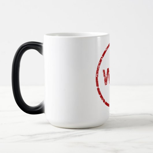 WTF Mug Magische Mok (Links)