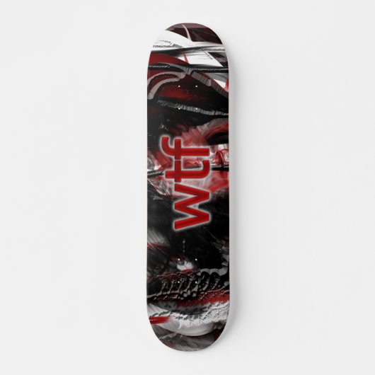 wtf skateboard (Voorkant)