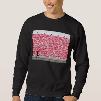 (WTF) Sweatshirt graphique noir