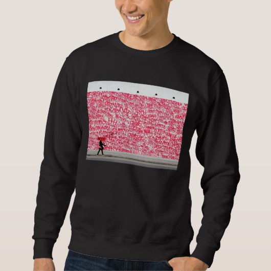 (WTF) Sweatshirt graphique noir (Devant)