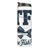 WTF: Vissen Humor, waar is vis? Thermosbeker (Geroteerd rechts)