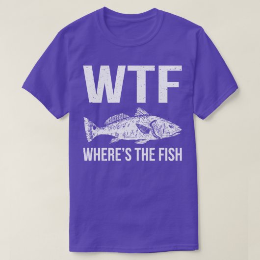 WTF waar de vis III T-shirt (Design voorkant)