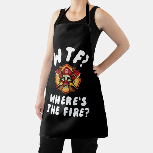 WTF Waar is de brandweerman? Schort (Insitu)