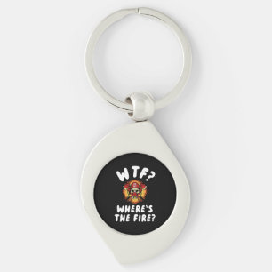 WTF Waar is de brandweerman? Sleutelhanger