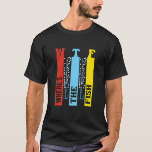 WTF Waar is de vis Gevist T-shirt