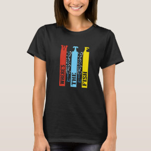 WTF Waar is de vis Gevist T-shirt