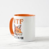 WTF - Waar is de vos Mok (Voorkant links)