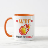 WTF - Waar is de vuurbal? Mok (Links)