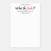 WTF?! Wat de Frock? - Sticky Notes (Voorkant)
