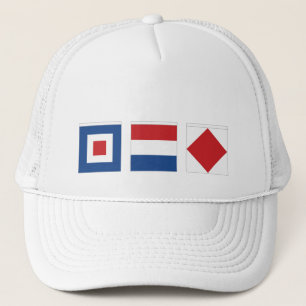 WTF Whiskey Tango Foxtrot Signaalvlaggen Trucker Pet