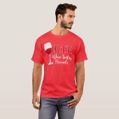 WTF Wineasting Friends Drinking Gift funny T-shirt (Voorkant volledig)