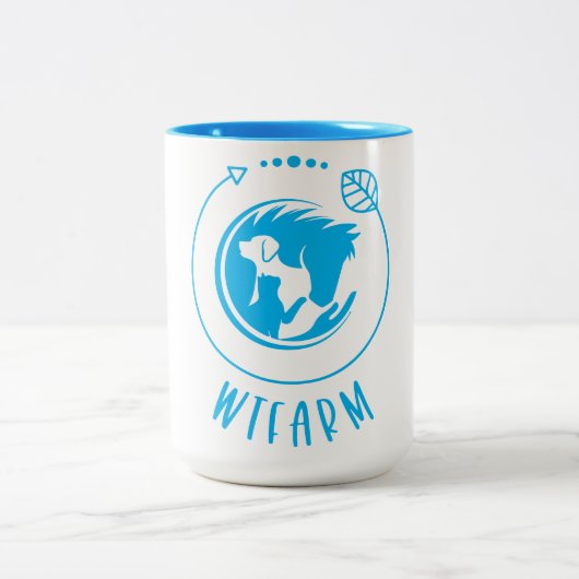 WTFarm Het lezen van de document mok (Center)