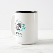 WTFarm-Mok Tweekleurige Koffiemok (Voorkant links)