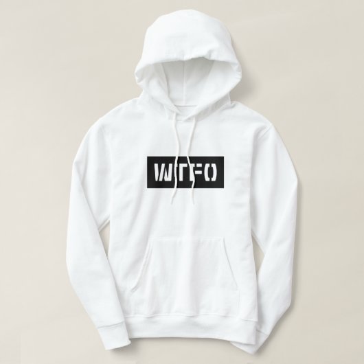 WTFO HOODIE (Design voorkant)