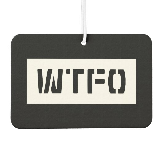 WTFO LUCHTVERFRISSER (Voorkant)