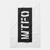 WTFO THEEDOEK (Verticaal)