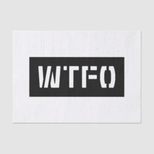 WTFO TISSUEPAPIER