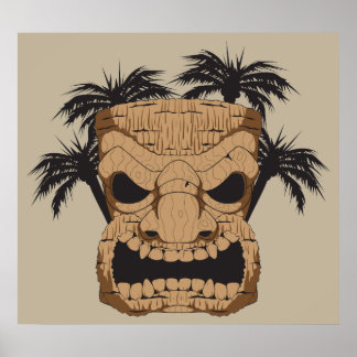 WTiki Carving Poster