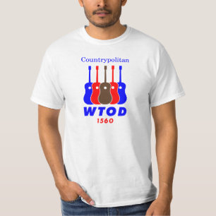 WTO-1560 AM landelijke radio 1970 T-shirt