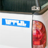 WTUL Radio Station Bumpersticker (Op Truck)