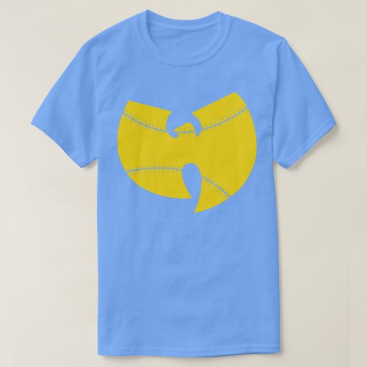 Wu Baseball Yellow T-shirt (Design voorkant)