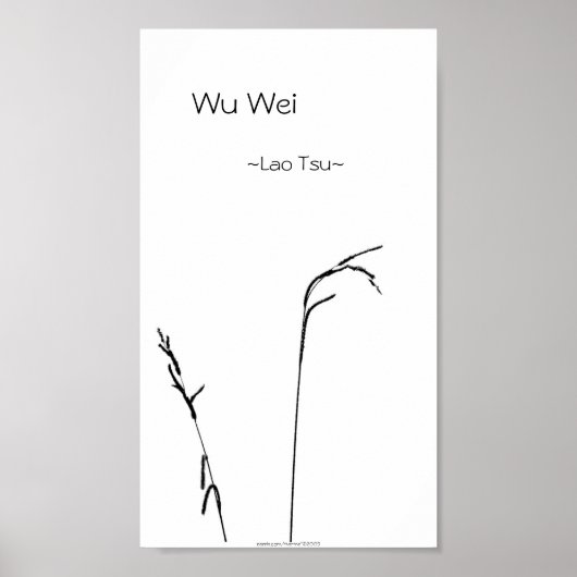 Wu Wei Poster (Voorkant)