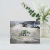 Wuerhosaurus Dinosaur Briefkaart (Staand voorkant)