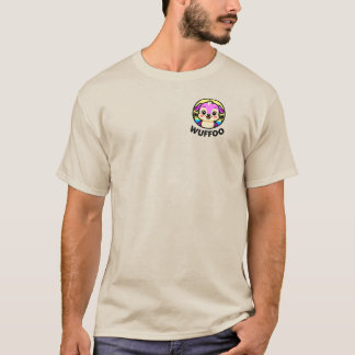 Wuffoo Avonturen Cute Kawaii Puppy animatie logo T-shirt