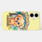 Wuffoo Starssie Kawaii Puppy Tropical Island Case-Mate iPhone Case (Achterkant (horizontaal))