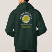 Wuhan Instituut voor Virologie Grappig Virus Hoodie (Achterkant)