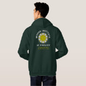 Wuhan Instituut voor Virologie Grappig Virus Hoodie (Achterkant volledig)