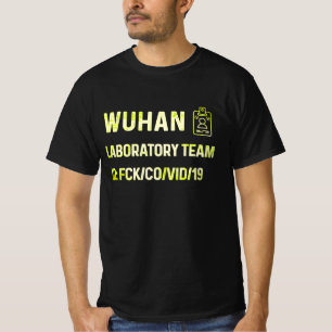Wuhan Laboratory Virus chinese T-shirt