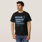 Wuhan Laboratory Virus chinese T-shirt (Voorkant volledig)