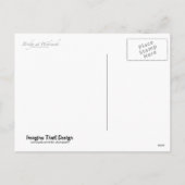 Wuksachi-brug vakantieansichtkaart feestdagenkaart (Achterkant)